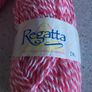 500 gms pink and white wool Image 2