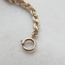 Vintage 9Ct Yellow Gold 375  Rope Link Bracelet length 7,2" - 1,16g Image 9
