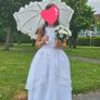 beautiful girl's communion dress Image 6