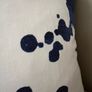 New Raine and Humble washed cotton and linen cushion COVER Image 7