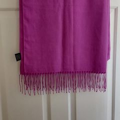 Fuchsia pink  pashmina scarf