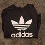 adidas black ladies jumper Image 3