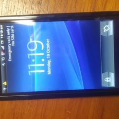 Sony Xperia Neo V midnight blue phone