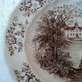 Vintage Mount Vernon Windsor Ware "  Main Entrance West Front " Platter Image 3