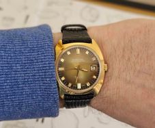 Vintage Automatic Swiss Made Mirexal Super Automatic Swiss Watch 1970s