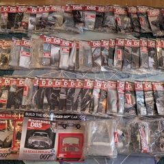 Eaglemoss James Bond's DB5. Complete Sealed set of 86 Magazines, Parts & Extras