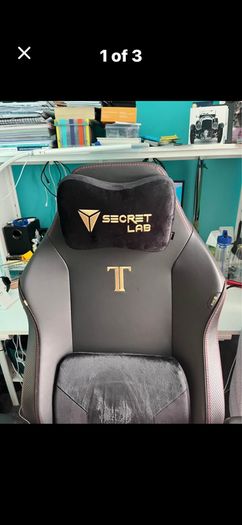 New Secretlab Magnetic Memory Foam Head Pillow, Lucan