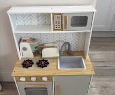 Childrens play kitchen