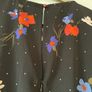 Warehouse black floral dress size 8 New without tags Image 3