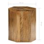 Coffee Table Set 3 Pieces Solid Mango Wood Image 5