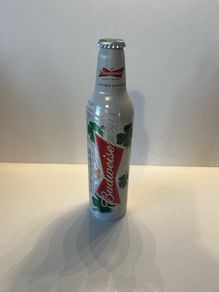 Budweiser metal limited edition bottle (empty)