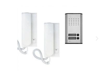 Intercom From External With Drivers Double Cornet 3208AA Button Opener Gate