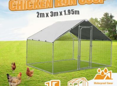 3m x 2m Walk-in Hen / Pet Run