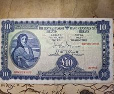 10 Pound Lady Lavery 27/9/51