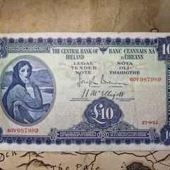 10 Pound Lady Lavery 27/9/51