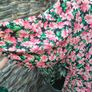 F&F Plus size pink floral midi dress uk20 Image 5