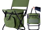New Fishing Backpack Chair Portable Camping With Thermal Backrest Bag #1427