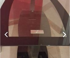 Black Glass Dining Table