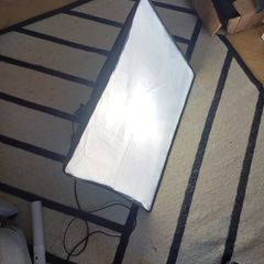 2x Photography Softbox Studio Lighting Kit with Stands & Bulbs