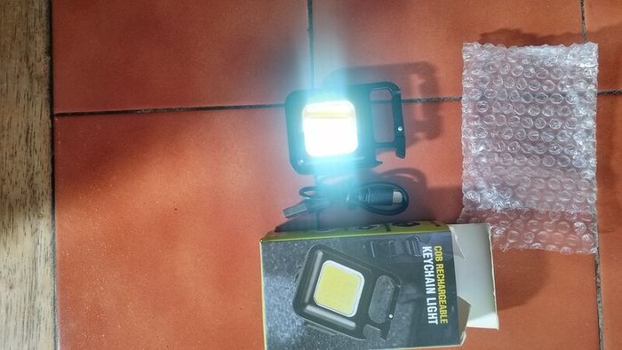 new keychain light.  rechargeable