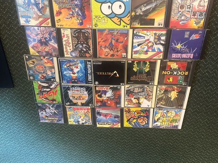 Pc engine Japanese console bungle like new !! All game are genuine original