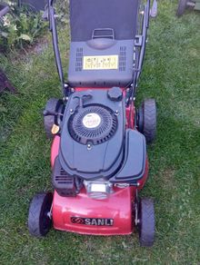 sanli self drive lawnmower