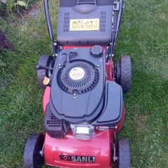 sanli self drive lawnmower