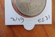 1937 Ireland Silver Half Crown Coin