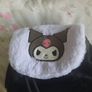 New sanrio kuromi furry back pack Image 2
