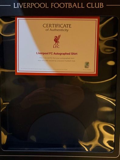Framed klopp shirt