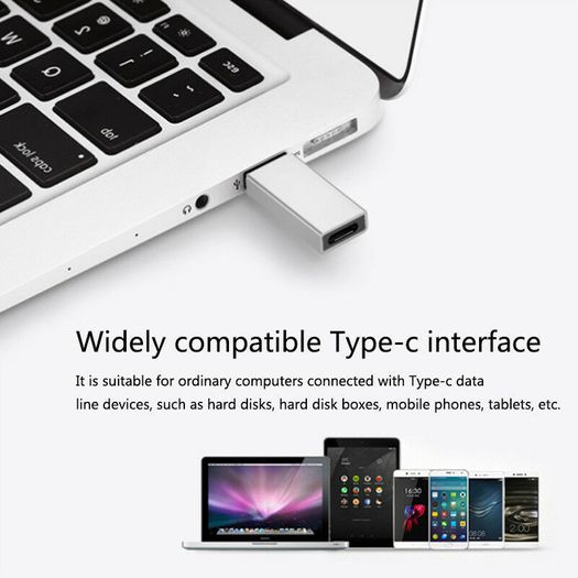 Aluminum Alloy USB 3.1 Gen 2 (10 Gbps) Type-C (Female) to Type-A (Male) Adapter Convertor (Brand New/Warranty)