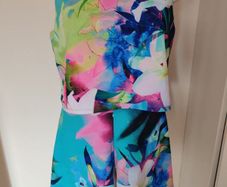 Jessica with love floral playsuit size UK14/16 EU42/44 Postage included