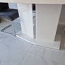 white high gloss dining table Image 2