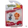Pokemon Battle Action  Figure 2 Pack - Vulpix & Deino Image 10
