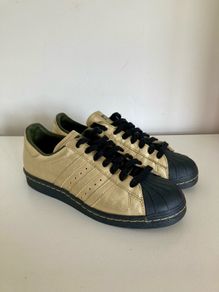 Adidas Star Wars gold custom trainers uk5