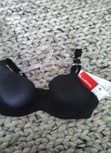 black bra