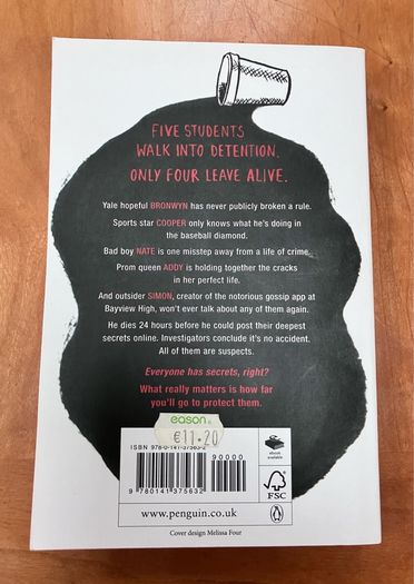 One Of Us Is Lying by Karen M McManus