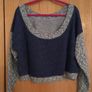 ZARA Cotton Cropped Jumper  Low Back Bardot Image 5