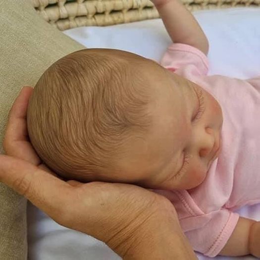 NEW SALE | Ultra Realistic Reborn Baby Dolls Realistic Baby Doll 48cm Lifelike Reborn Doll Soft Silicone Sleeping Girl Doll Gift Sets for Girls