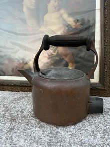 vintage copper kettle