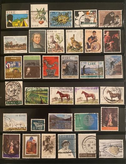 Ireland stamp lot