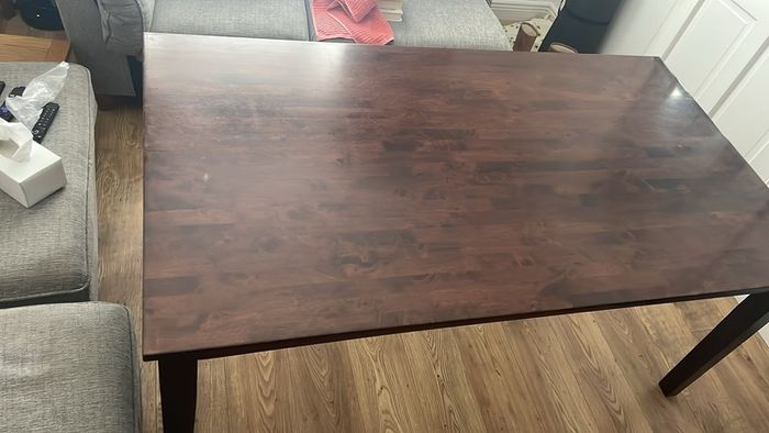 table and 6 chairs