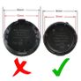 4x VW 56mm Outer Alloy Wheel Centre Caps to fit Golf POLO LUPO Image 2