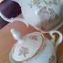 Bernadotte porcelain Czechoslovakia Coffee Pot set Trio Image 7