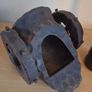 Wooden wine holder Cannon Image 4