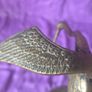 Vintage brass crane ornament Image 4