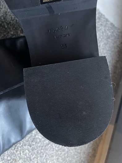 tall boots riding black women Jigsaw size 5 BNWT