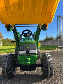 John Deere Tractor with Loader and Trailor