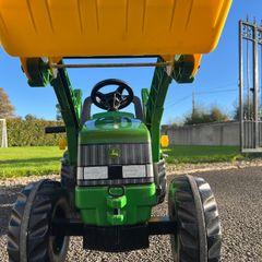 John Deere Tractor with Loader and Trailor