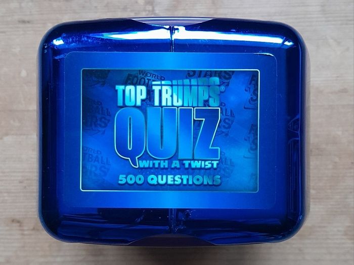 Top Trumps Quiz With A Twist - 500 Questions - World Football Stars Edition